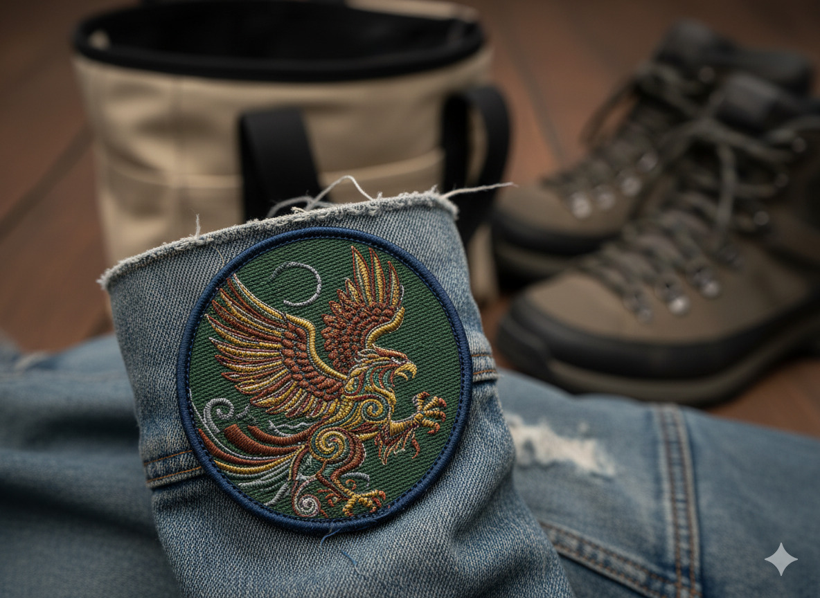 Gepersonaliseerde patch met logo